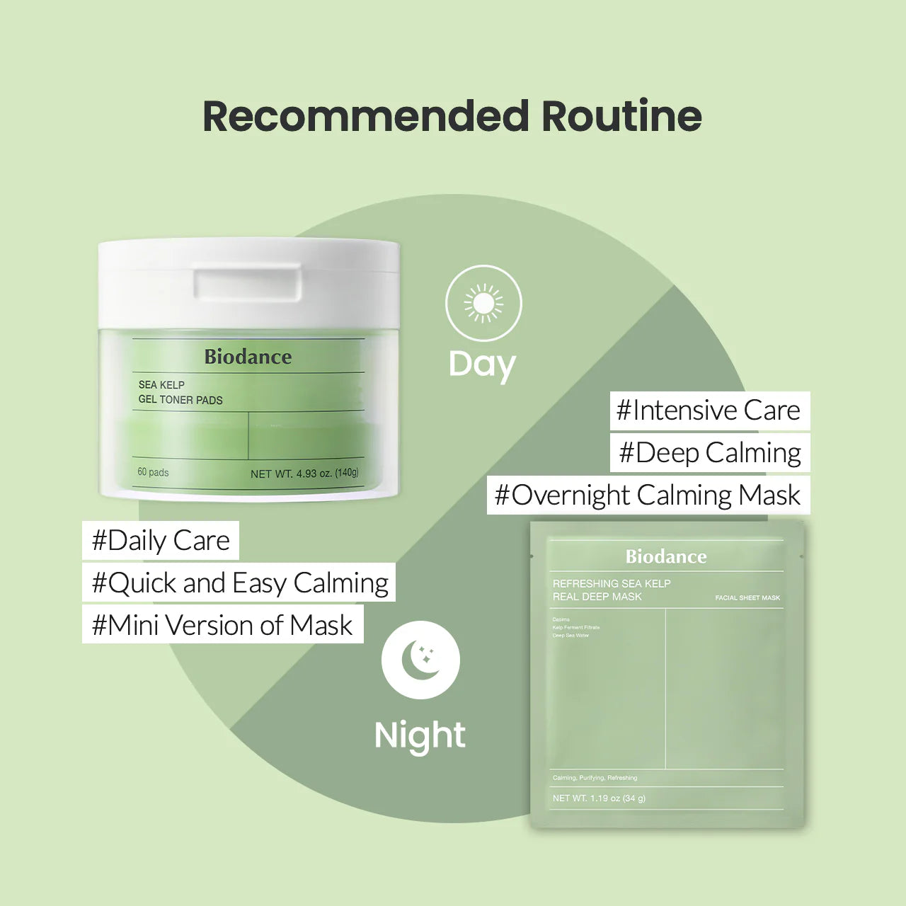 Sea Kelp Gel Toner Pads - BIODANCE