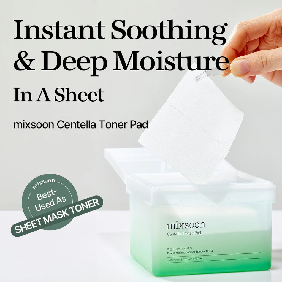 Centella Toner Pad - MIXSOON