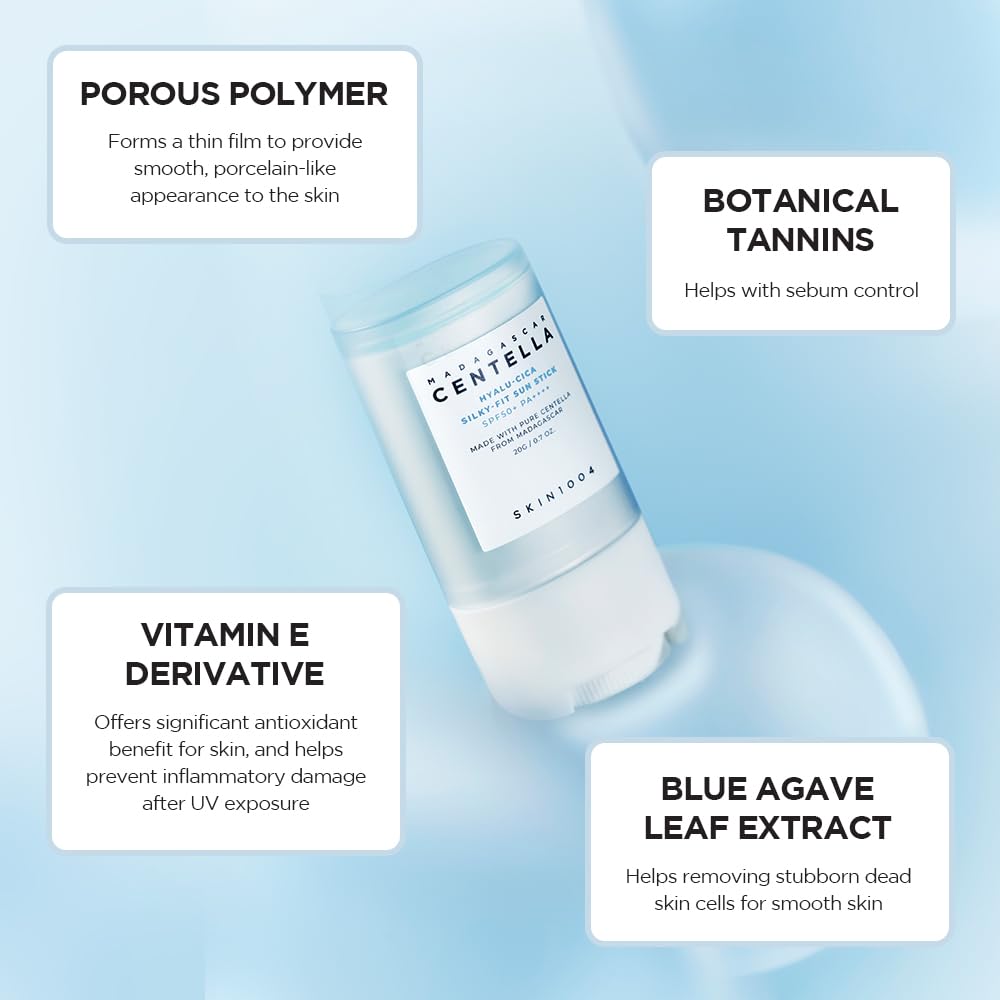 Hyalu-Cica Silky-Fit Stick SPF50 PA++++ - SKIN1004