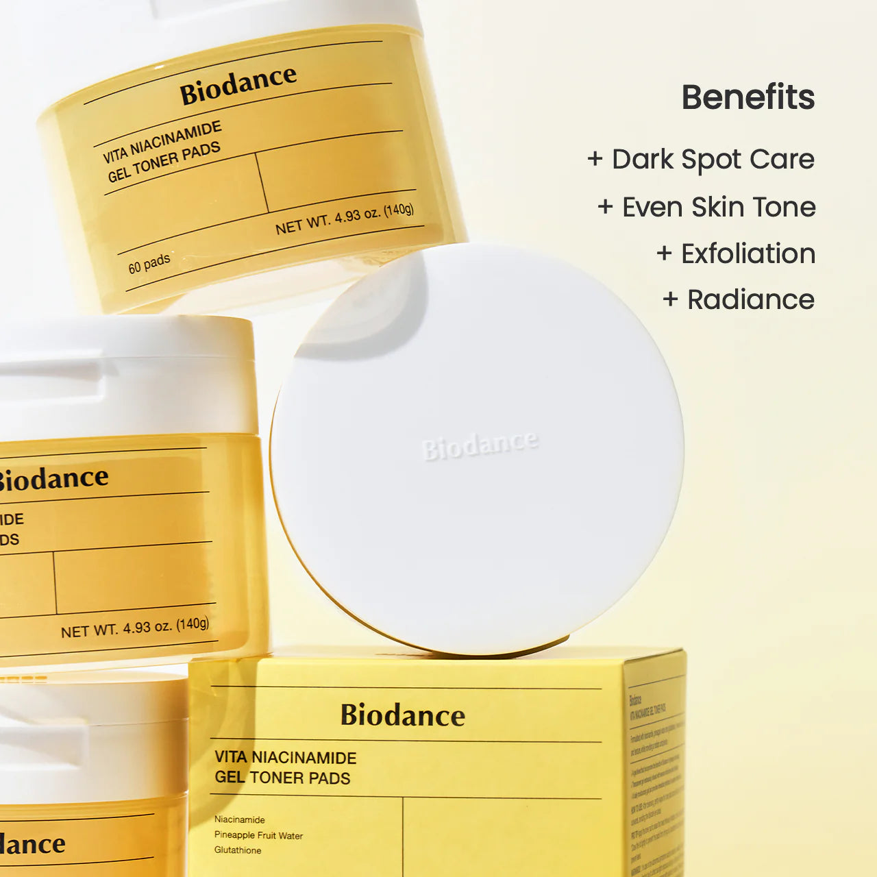 Vita Niacinamide Gel Toner Pads - BIODANCE