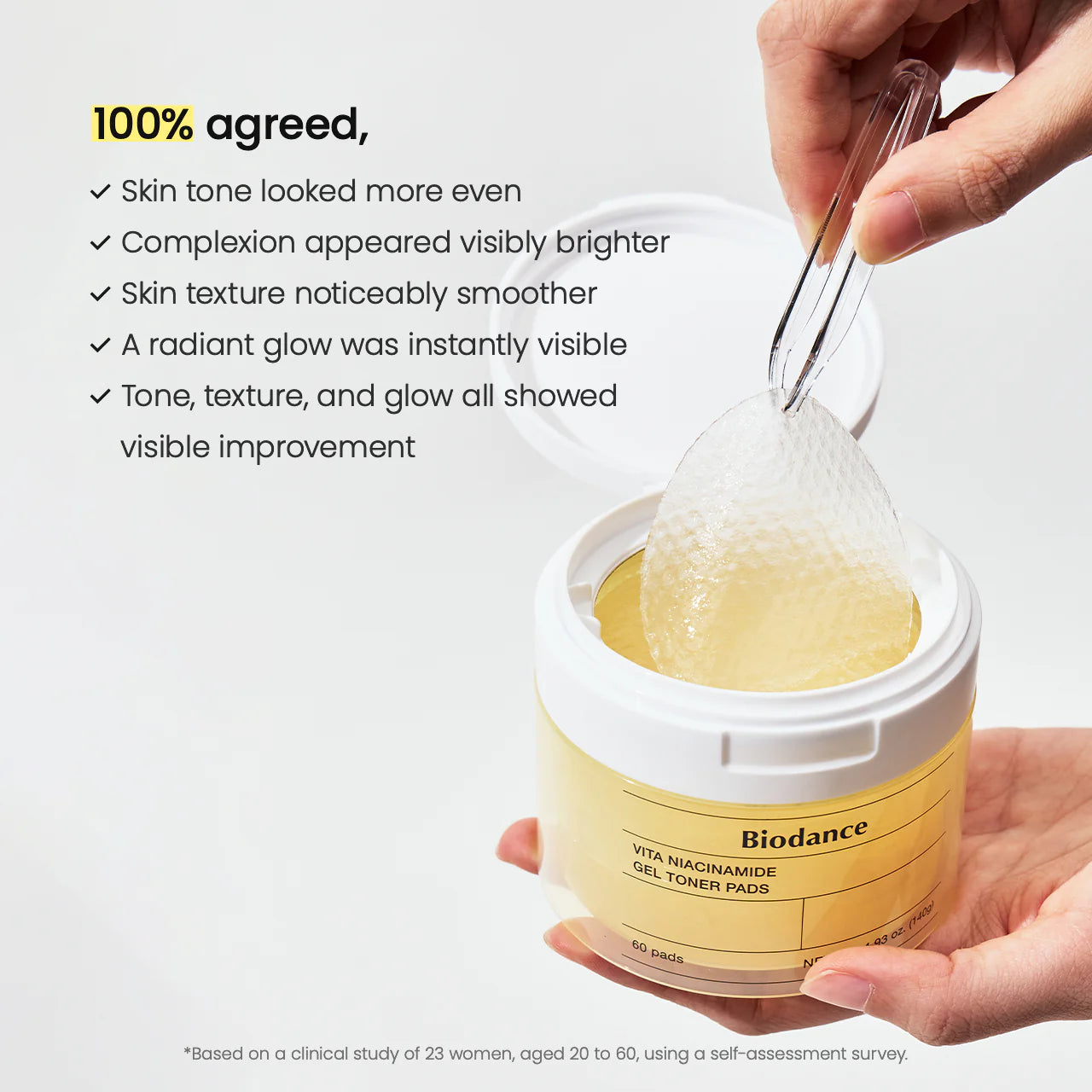 Vita Niacinamide Gel Toner Pads - BIODANCE