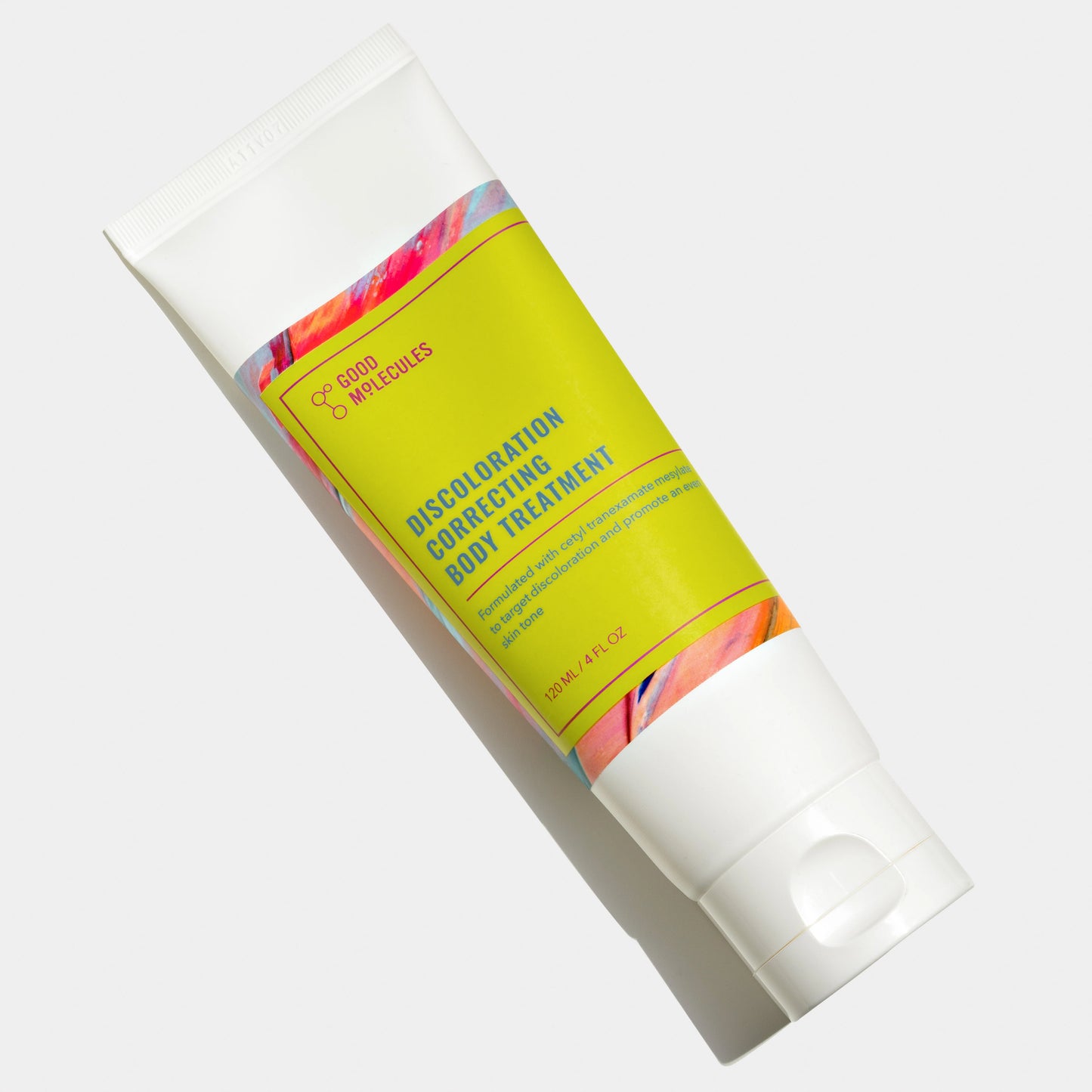 Discoloration correcting body treatment