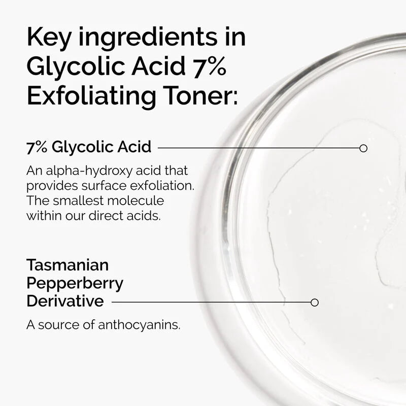 Glycolic Acid 7% Exfoliating Toner - The ordinary