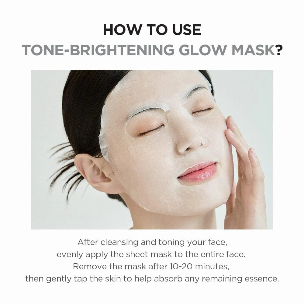 Tone Brightening Glow Mask - SKIN1004